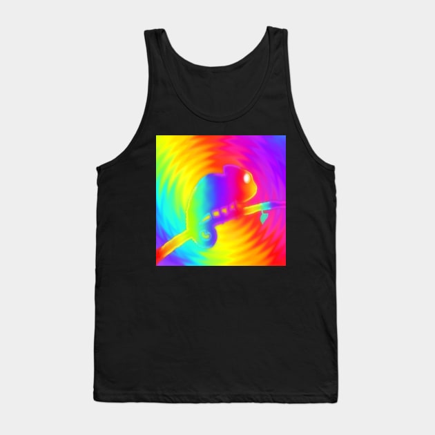 Rainbow Chameleon Tank Top by MayGreenAbgrall